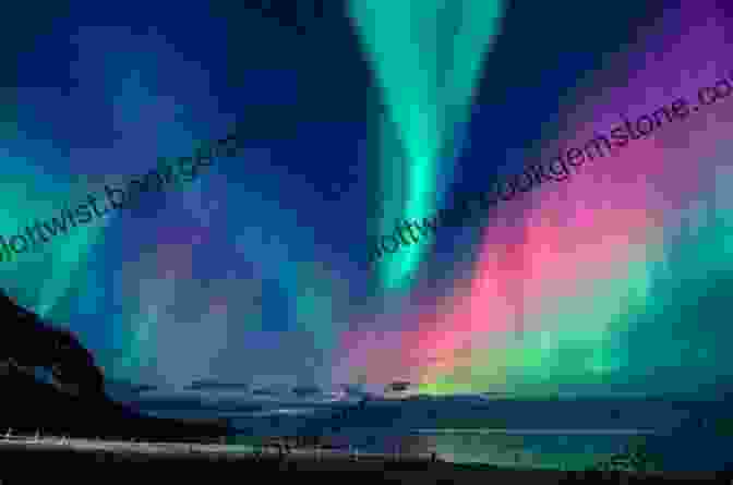 A Breathtaking Display Of The Northern Lights, With Vibrant Green, Purple, And Pink Colors Swirling Across A Dark Sky. Arctic Adventures With The Lady Greenbelly