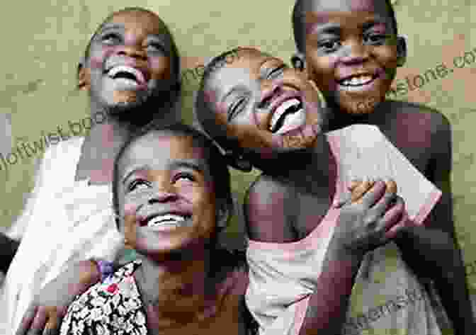 A Group Of African Children Laughing And Playing In A Village Loving Africa Joan Vassar