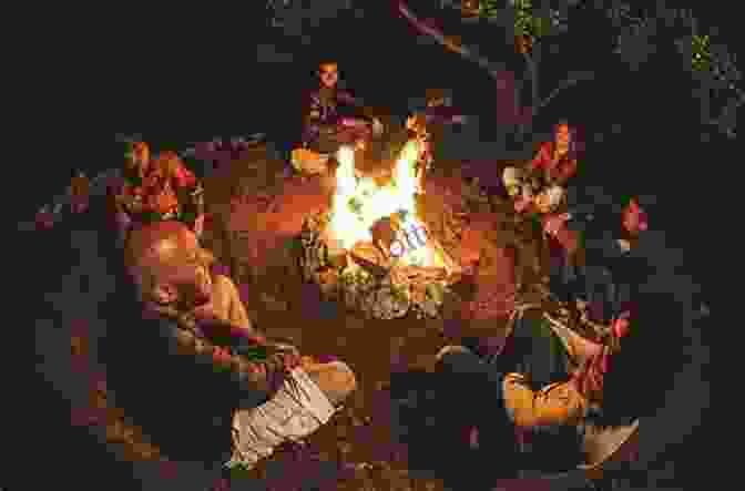 A Group Of Survivors Gathered Around A Campfire, Sharing Stories And Strategies For Survival Among The Embers (The Fallen World 16)