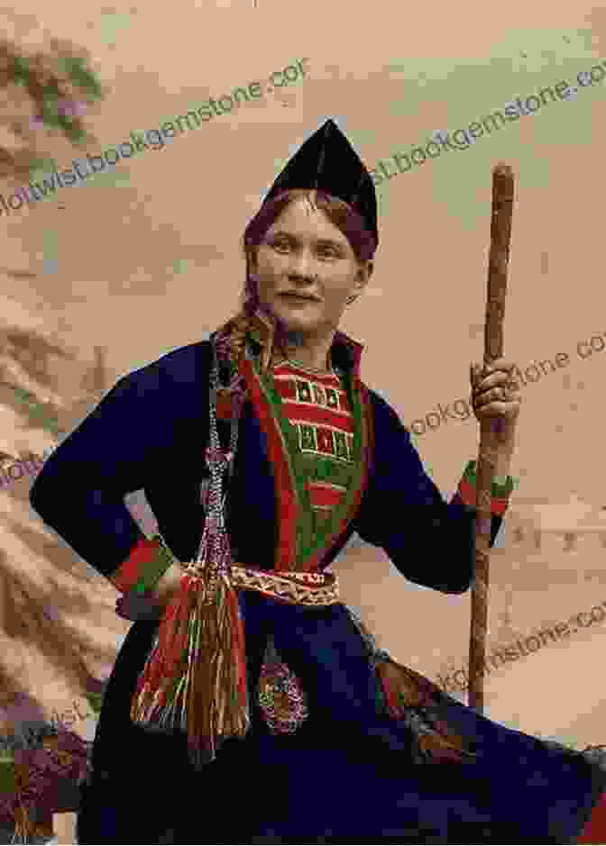 A Photograph Of The Sami People Through Arctic Lapland Charles John Cutcliffe Wright Hyne