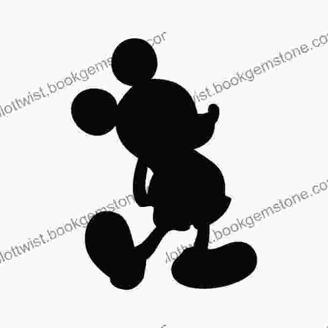 A Silhouette Of Mickey Mouse Standing Against A Backdrop Of His Various Adventures Secret Stories Of Mickey Mouse: Untold Tales Of Walt S Mouse