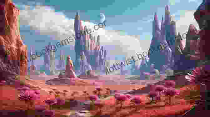 A Stunning Vista Of An Alien Landscape, With Towering Mountains And Vibrant Flora. Under My Heel (The Kurtherian Gambit 6)