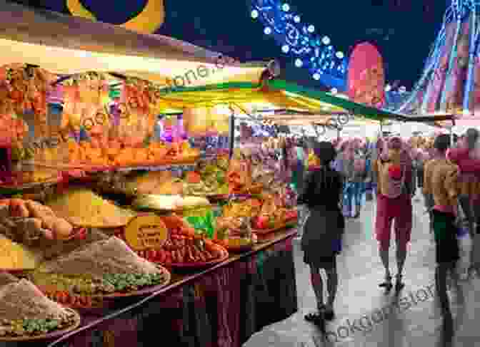 A Vibrant Cityscape Featuring A Bustling Market With Colorful Stalls And People. Paddy S Huggy Adventures Graham Mackintosh