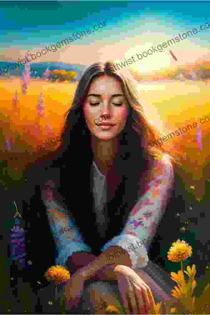 A Young Woman With Autism Sits In A Field Of Flowers, Her Eyes Closed And A Peaceful Expression On Her Face. Exiting Nirvana: A Daughter S Life With Autism