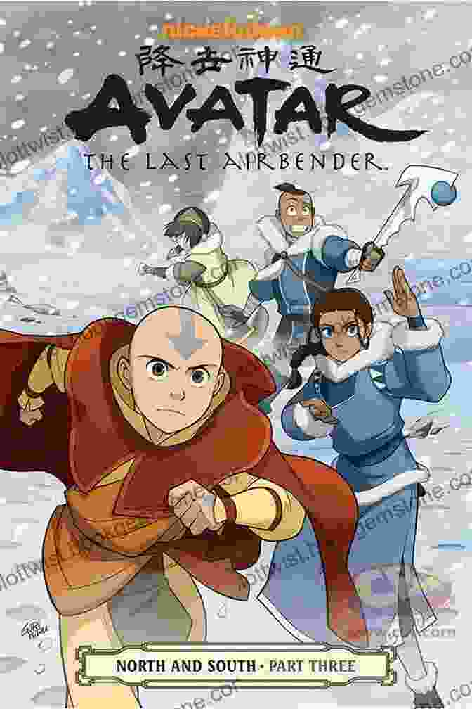 Avatar: The Last Airbender The Search Graphic Novel Cover Featuring Aang And Toph Avatar: The Last Airbender The Lost Adventures