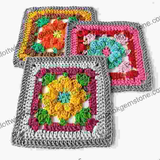Crochet Granny Square Pattern With Vibrant Colors And Intricate Design CROCHET: ONE DAY CROCHET MASTERY: The Complete Beginner S Guide To Learn Crochet In Under 1 Day 10 Step By Step Projects That Inspire You Images Included (CRAFTS FOR EVERYBODY 5)