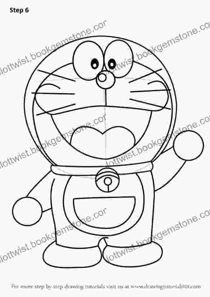 Doraemon Sketch 1 Doraemon Sketches 6x9 Inches 40 Pages