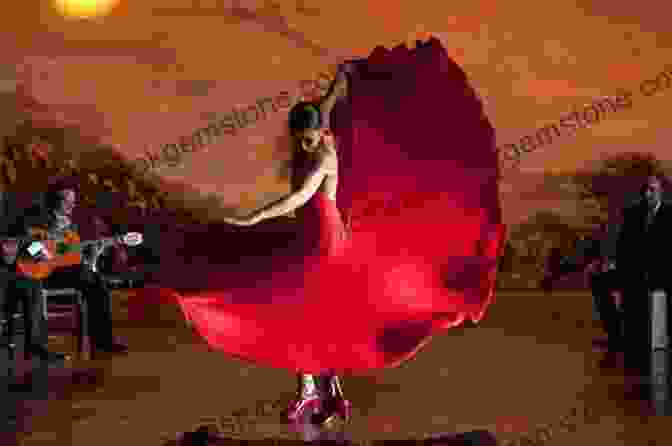 Flamenco Dancer Performing A Contemporary Routine Flamenco: Conflicting Histories Of The Dance