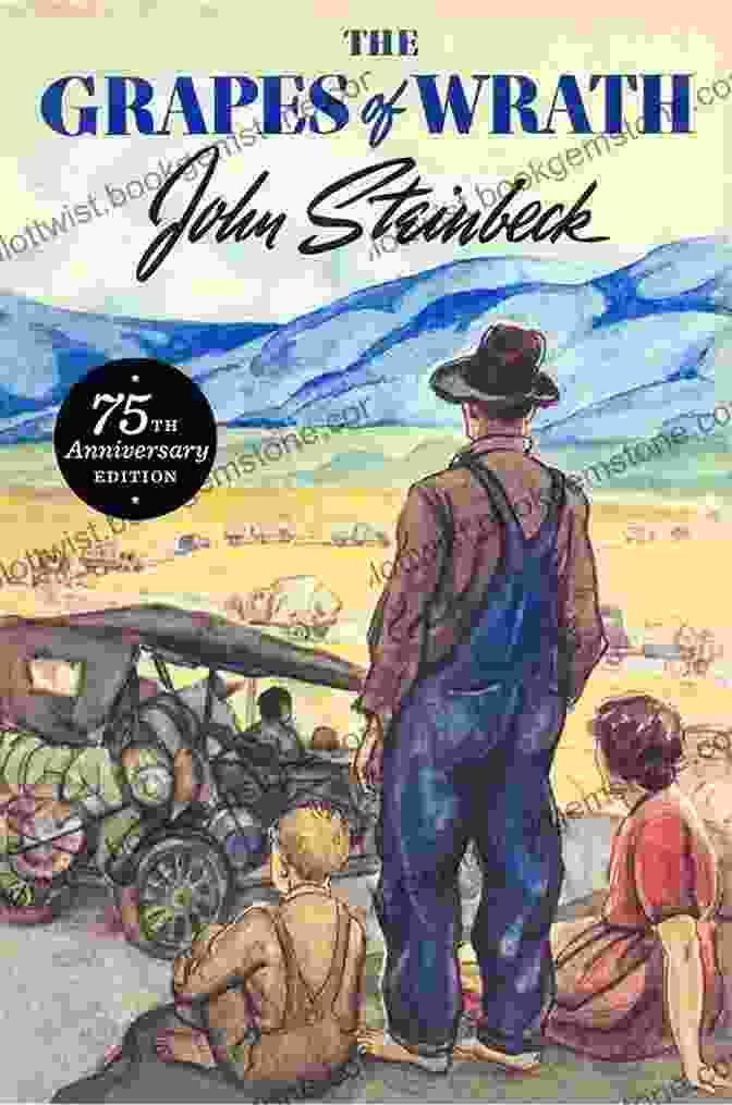 John Steinbeck's 'The Grapes Of Wrath' Book Cover The Literary Of Answers