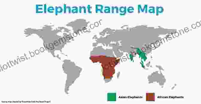 Map Of Elephant Habitats In Africa And Asia Where Are The Elephants? Cynthia Helms