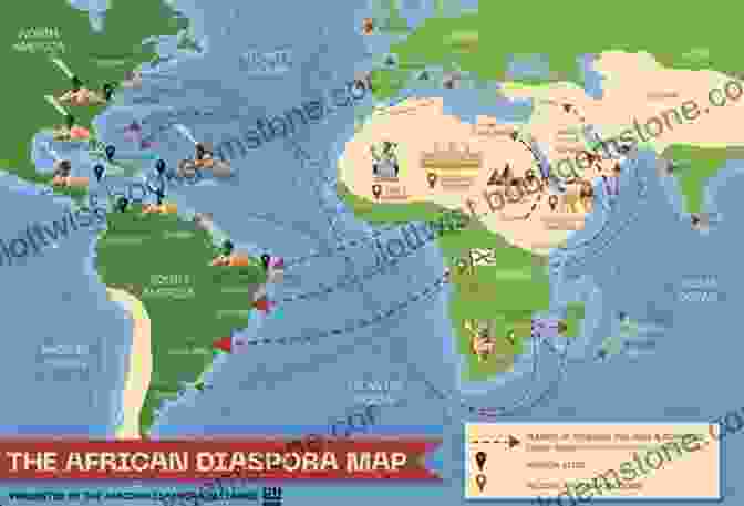 Map Of The African Diaspora Highlighting Its Global Reach Colored People Henry Louis Gates Jr