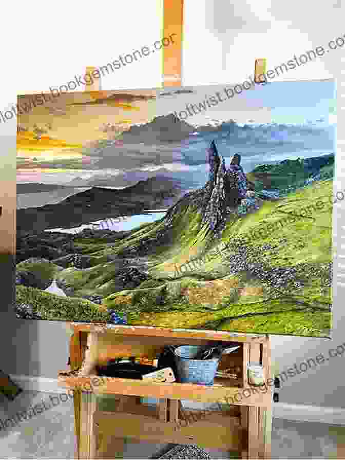 Mixed Media Painting Of The Isle Of Skye By Mark Bergin How To Draw Scotland Mark Bergin