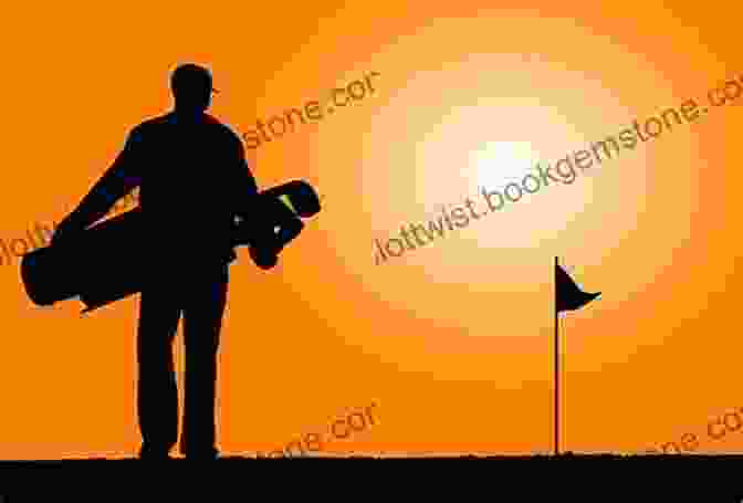 Silhouette Of A Golfer Walking Towards The Sunset, Carrying Their Golf Bag From Turnberry To Tasmania: Adventures Of A Traveling Golfer
