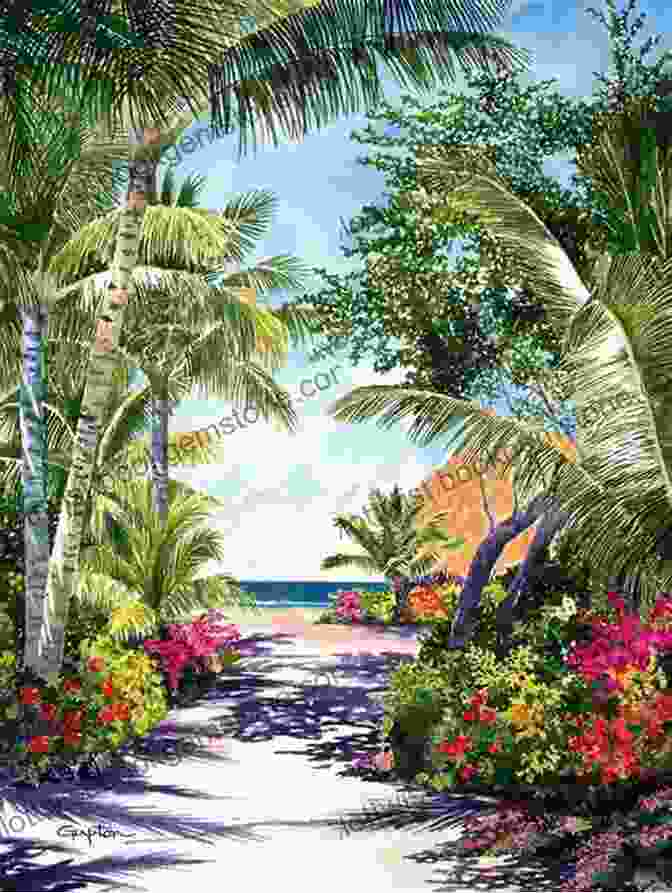 Step By Step Watercolor Painting Of A Vibrant Tropical Paradise, With Lush Vegetation And Exotic Wildlife 15 Step By Step Watercolor Paintings: Watercolor Painting Instruction
