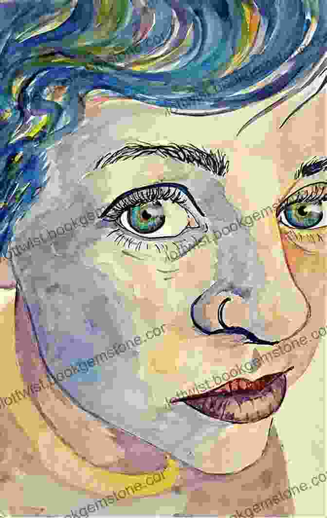 Step By Step Watercolor Painting Of An Expressive Self Portrait, Capturing The Emotions And Individuality Of The Artist 15 Step By Step Watercolor Paintings: Watercolor Painting Instruction