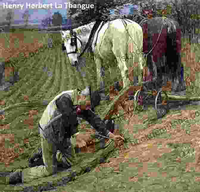 The Ploughman 63 Amazing Color Paintings Of Henry Herbert La Thangue British Realist Rural Landscape Painter (January 19 1859 December 21 1929)