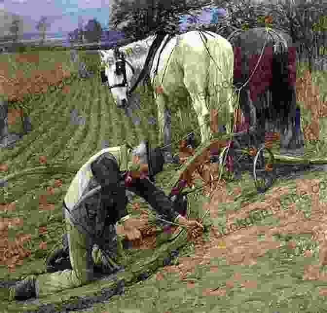 The Potato Gatherers 63 Amazing Color Paintings Of Henry Herbert La Thangue British Realist Rural Landscape Painter (January 19 1859 December 21 1929)