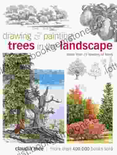 Drawing Painting Trees In The Landscape